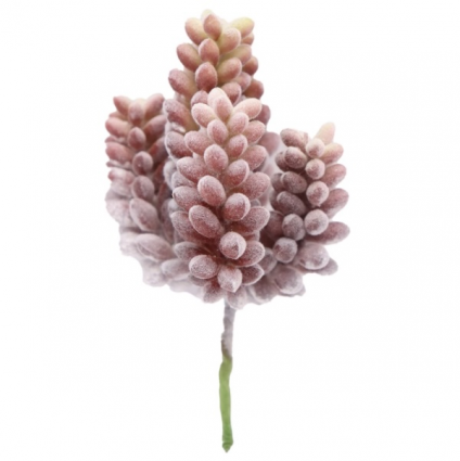 Red Donkey Tail Pick  3"W X 5"H 
