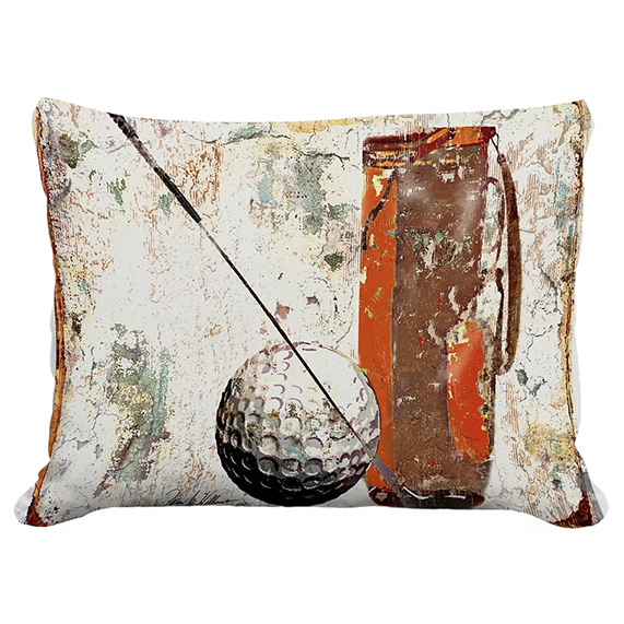 Golf Gear Pillow 19 x 24
