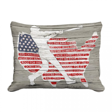7th Inning Stretch Pillow