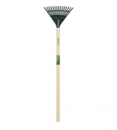 Poly Lawn & Leaf Rake, 8-In. Head   
