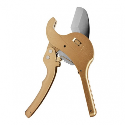 Ratchet Action PVC Pipe Cutter  1.65" Cut Capacity