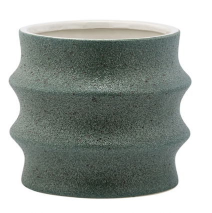 Jade Curved Planter 5.5" X 6"H 