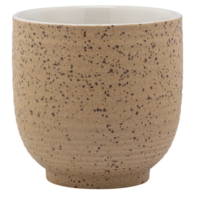 Brown Textured Planter 6.5"