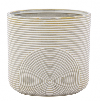 Large Lines/Circle Planter 5.5"
