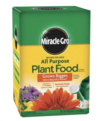 Miracle-Gro® Water Soluble All Purpose Plant Food 1.5 lb