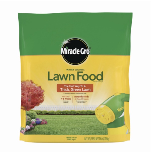 MIRACLE GRO, LAWN FOOD 5#