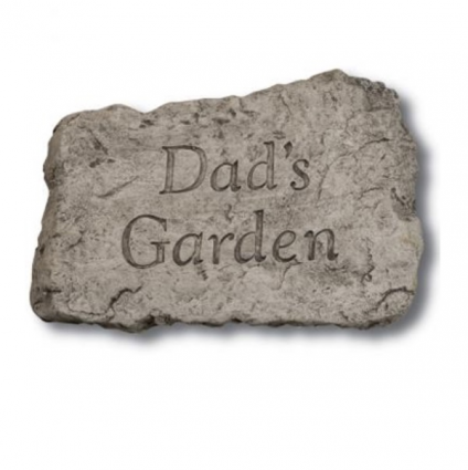 "DAD'S GARDEN" Stepping Stone