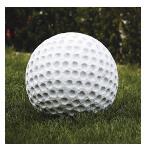 Golf Ball Cement Statue