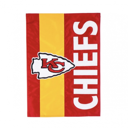 Kansas City Chiefs Embellished Garden Flag