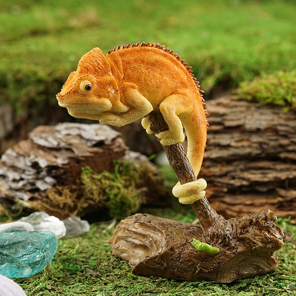 Fairy Chameleon on a Branch 