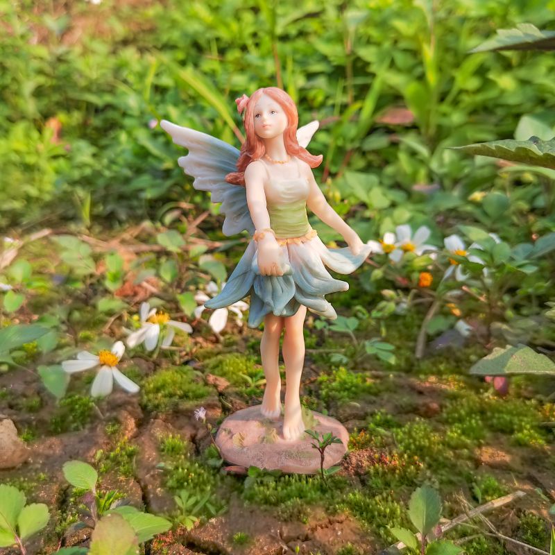 FAIRY, 3.6"H MINI FLOWER DANCING