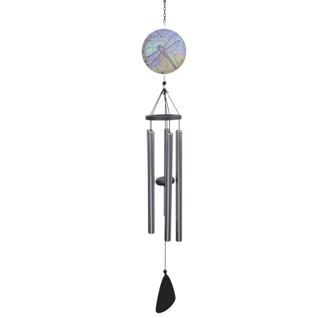 Painted Dragonfly Windchime  37"