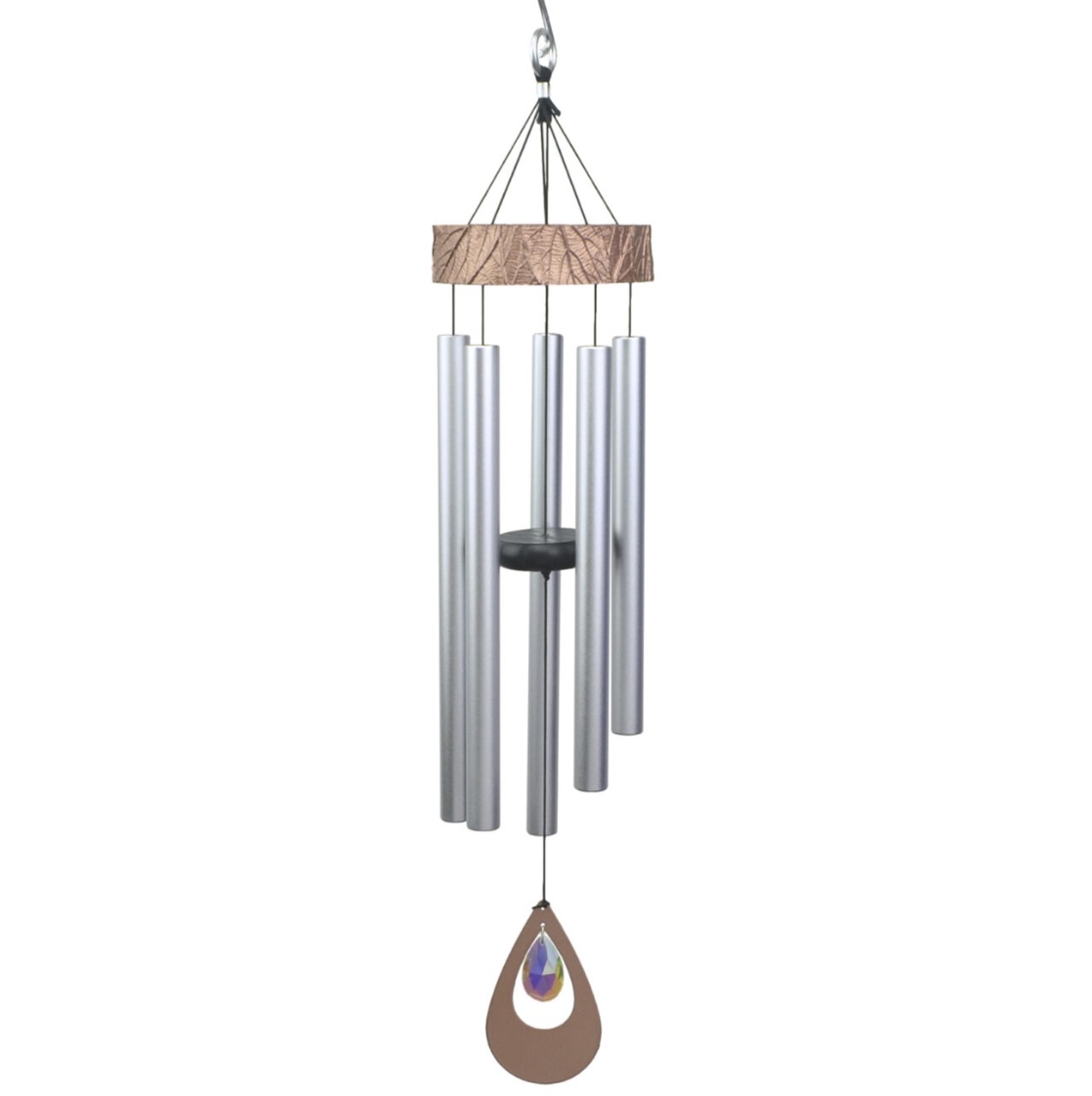 Rose Gold Embossed Windchime  31"