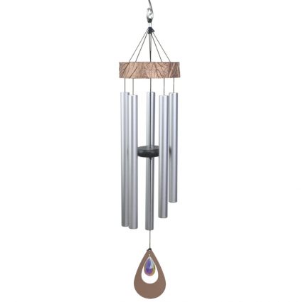 Rose Gold Embossed Windchime  31"