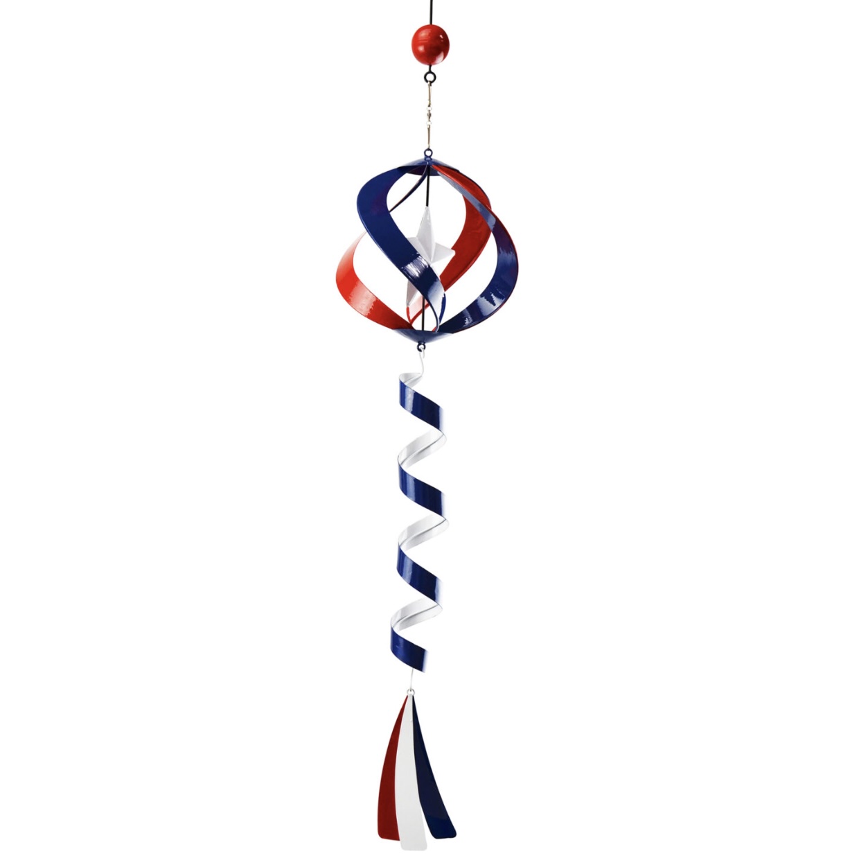 Americana Cosmix Garden Wind Spinner with Tail 