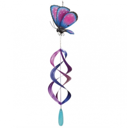 Hanging Wind Spinner - Pipevine 34&#8243;H