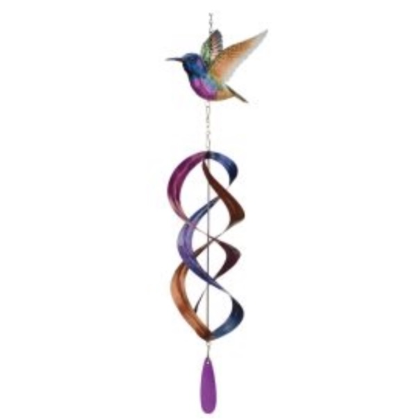Purple Coronet Wind Spinner