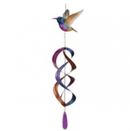 Purple Coronet Wind Spinner