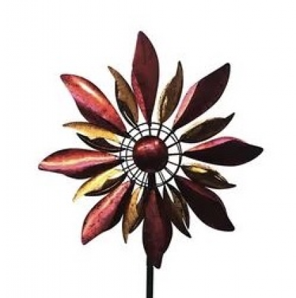 Multi-Color Tall Autumn Wind Spinner