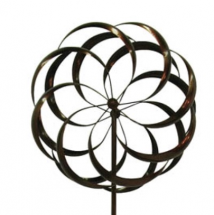 Copper Wind Spinner 24"W X 84"H