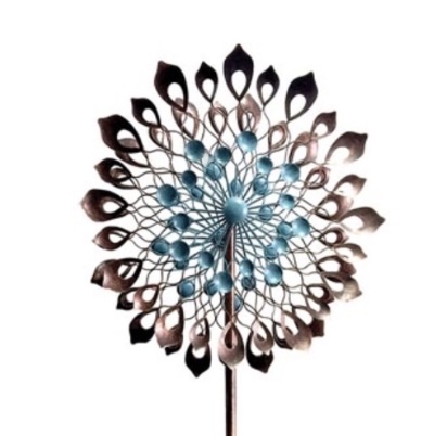 Dahlia Wind Spinner