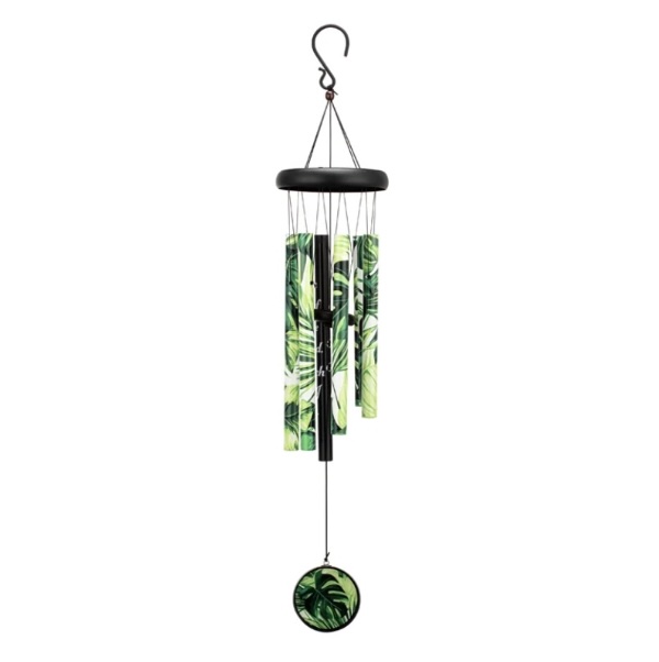 Tropical Leaves Windchime 35"