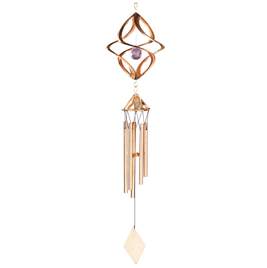 Purple Cosmix Chime Windchime Spinner