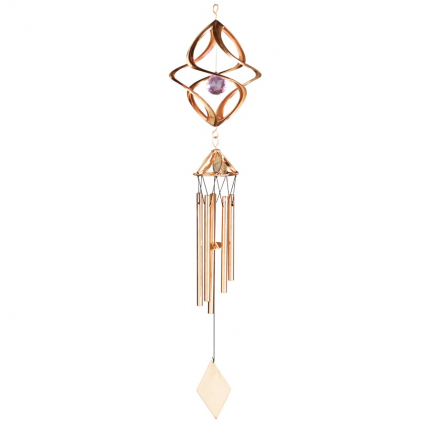 Purple Cosmix Chime Windchime Spinner