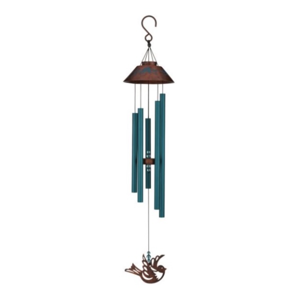 Turquoise Bird Windchime