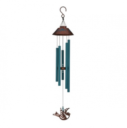 Turquoise Bird Windchime