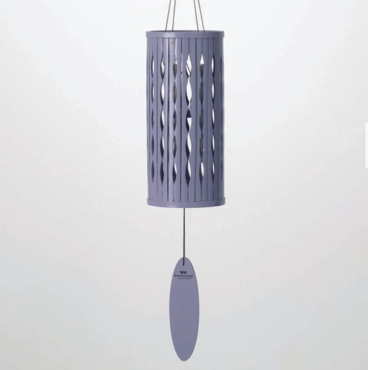 Light Purple Bamboo Sleeve Windchime 28"