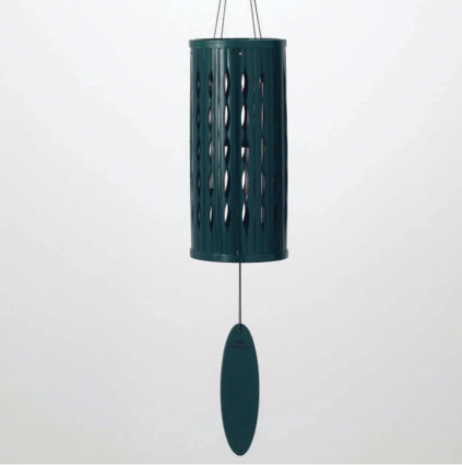 Green Bamboo Aloha Windchime 28"