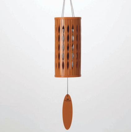 Aloha Bamboo Sleeve Windchime Summer Marigold 28"