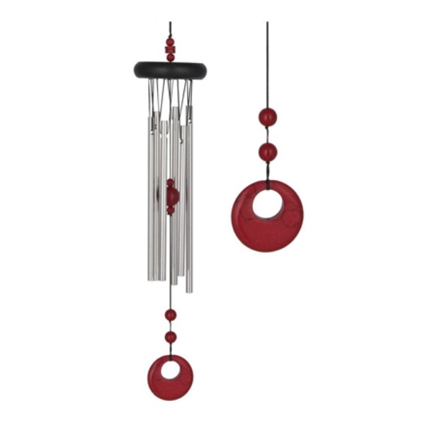 Red Coral Chakra Windchime 17"