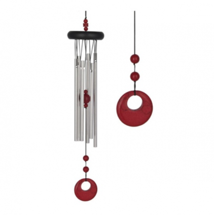 Red Coral Chakra Windchime 17"