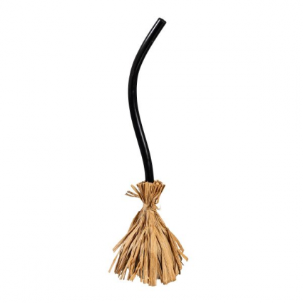 Fabric Movement Witches Broom 19"H