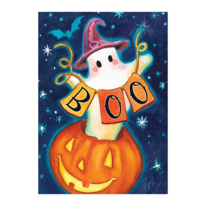 Mini Boo Suede Flag 