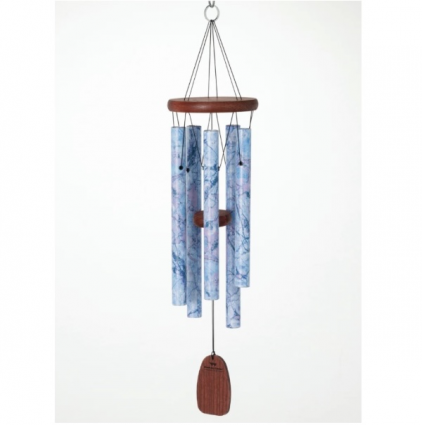 Sky Blue Marble Decor Windchime 