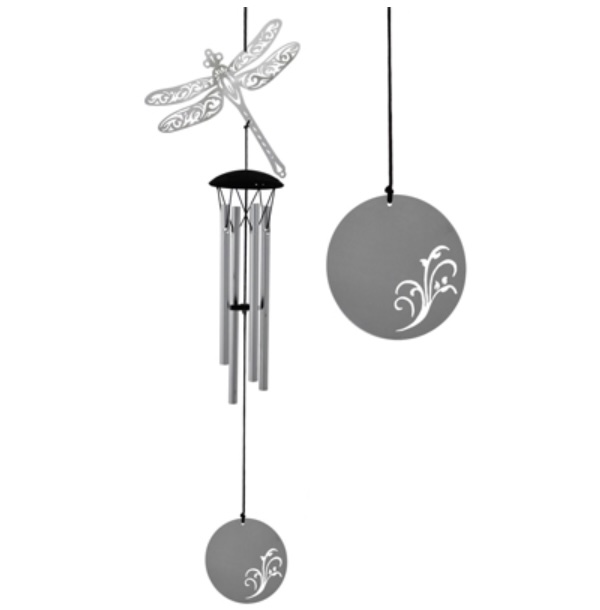 Flourish Dragonfly Windchime 18"