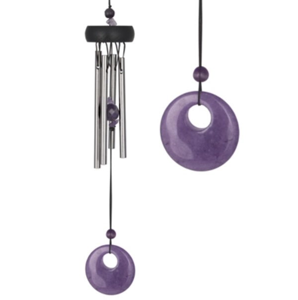 Precious Stones Amethyst Windchime