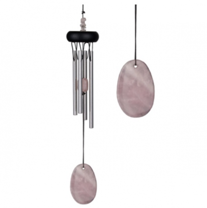 Rose Quartz Precious Stone Windchime