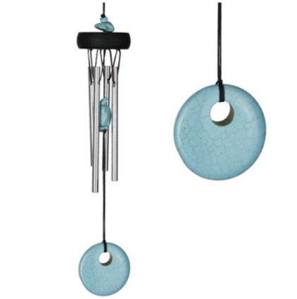 Precious Stones Chime - Turquoise Windchime 12"