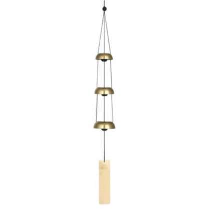 Temple Bells Trio Windchime 24"