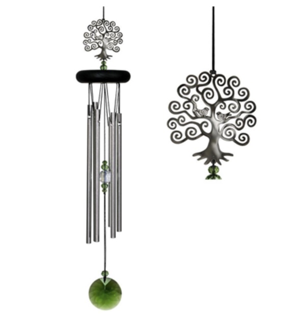 Crystal Tree of Life Chime Windchime 19"