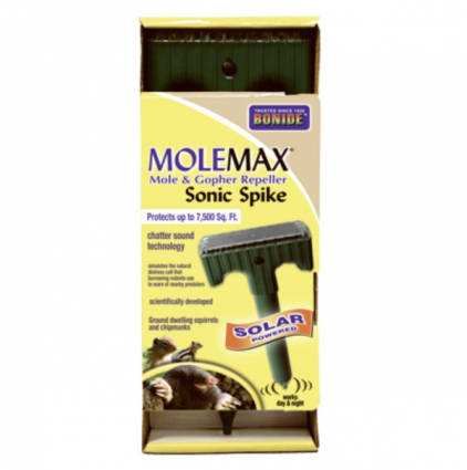 Bonide Molemax Sonic Spike Repeller  Solar Powered