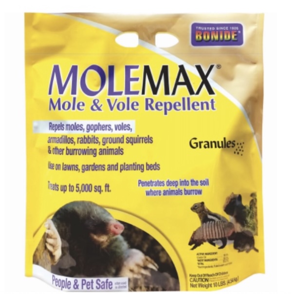 Bonide MoleMax Mole & Vole Repellent Granules  10 lbs Ready-to-Use