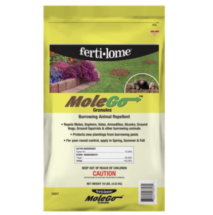 fertilome MoleGo Granules  10 lbs