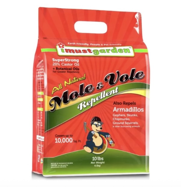I Must Garden Mole Vole and Armadillo Repellent - 10 LBS