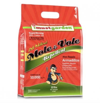 I Must Garden Mole Vole and Armadillo Repellent - 10 LBS