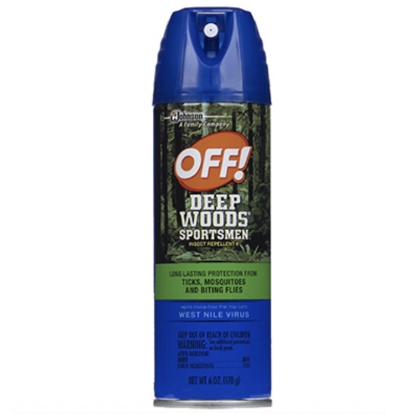 Off! Deep Woods Sportsman's Repellent  6 oz. Aerosol. 
